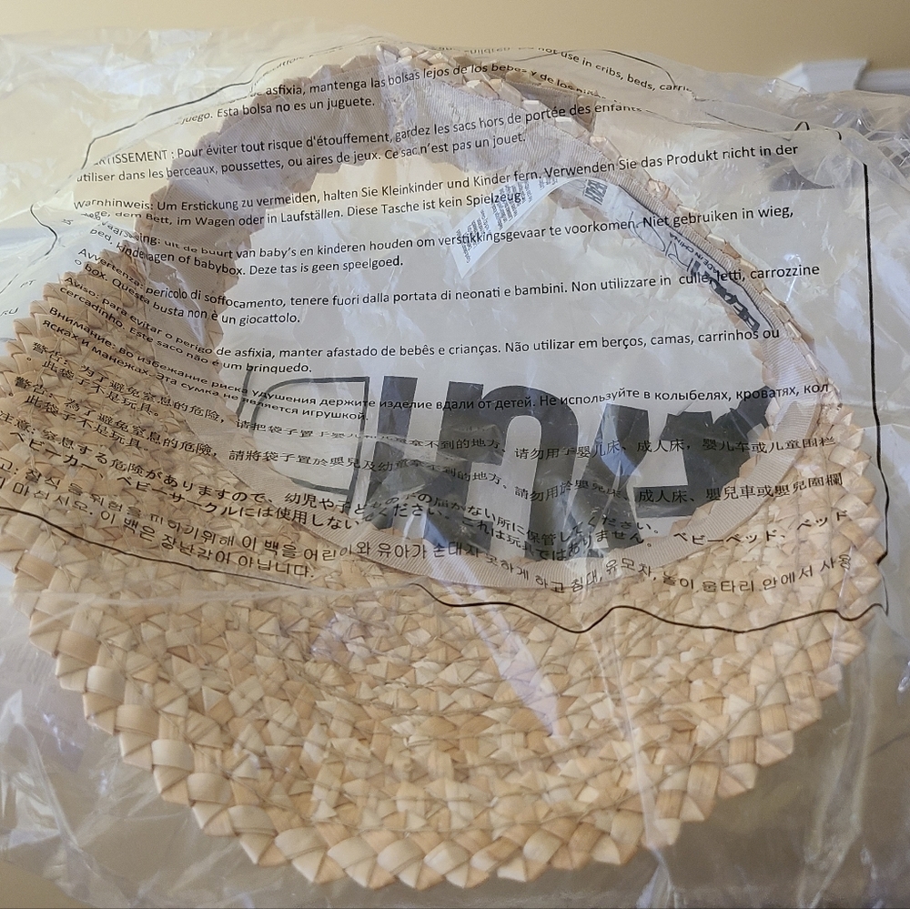 Beach Riot Tan Straw Visor - Picture 2 of 3